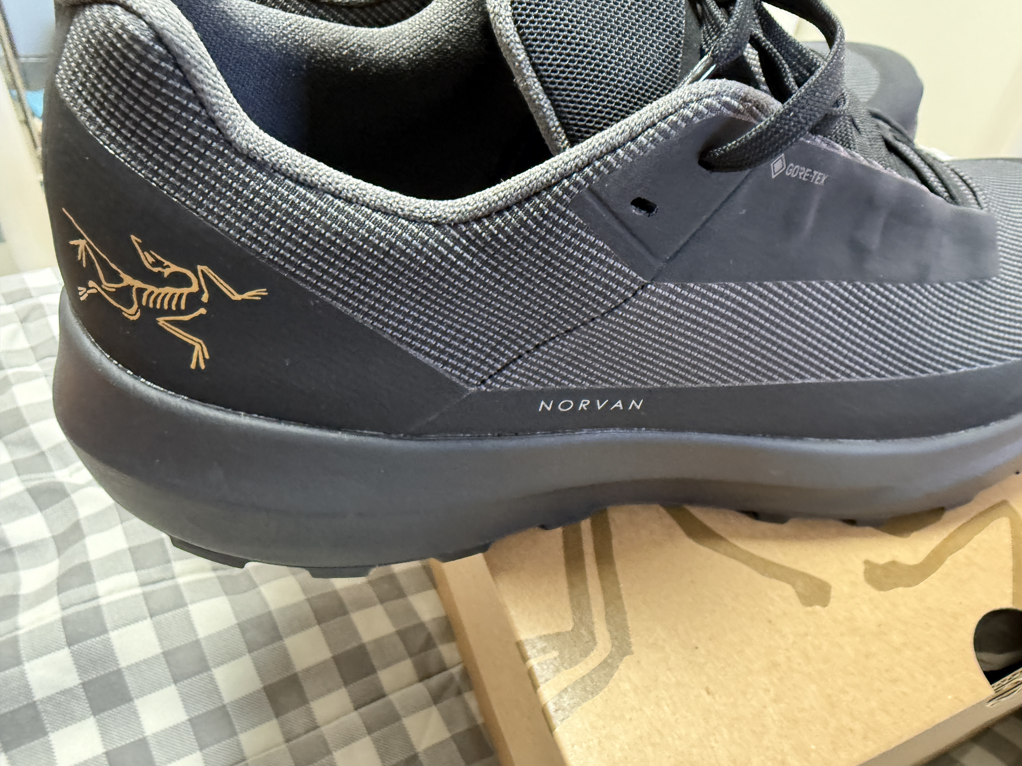 Arc'teryx Norvan LD 4 GTX Black 착용 스타일