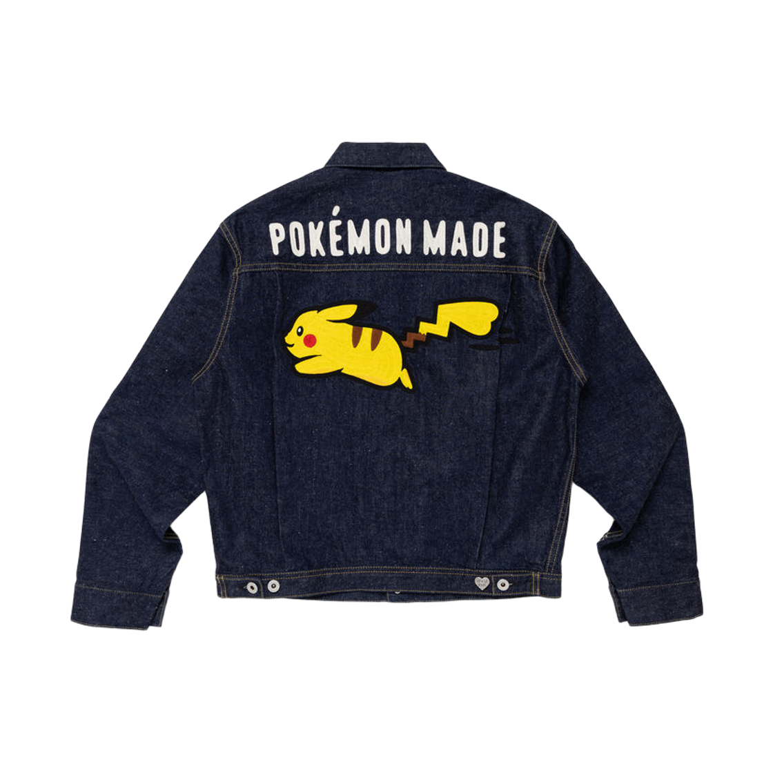 휴먼 메이드 x 포켓몬 메이드 데님 자켓 인디고(Human Made x Pokemon Made Denim Jacket Indigo)