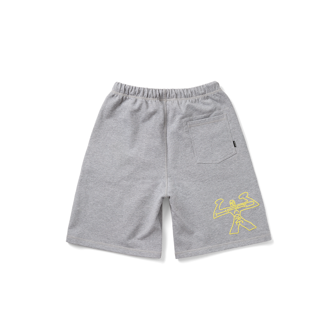 [더블적립] 예스아이씨 하드코어 스웻쇼츠 그레이([더블적립] YESEYESEE Hardcore Sweatshorts Grey)