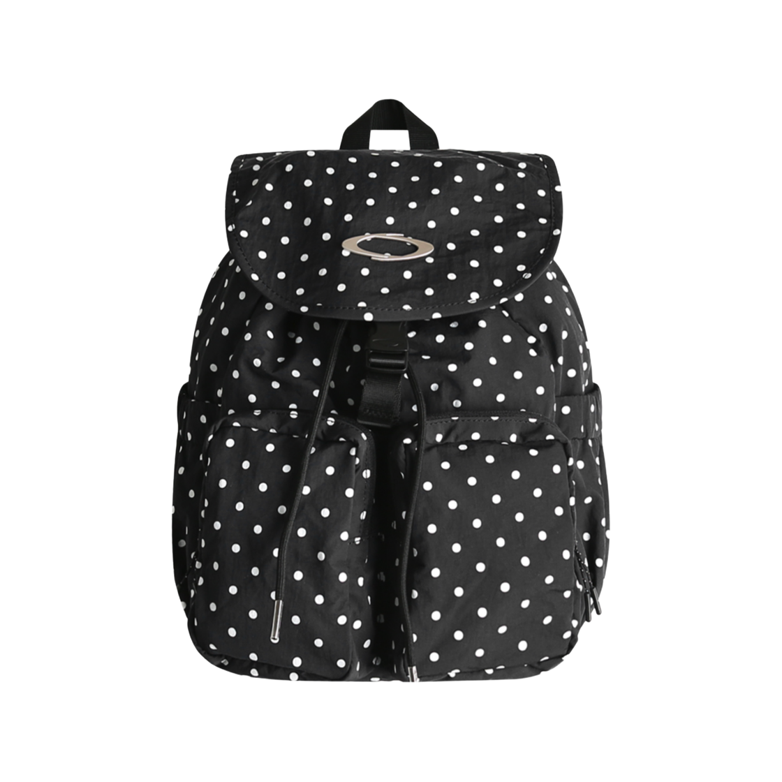 노이아고 미니멀 닷 백팩 블랙(Noiago Minimal Dot Backpack Black)