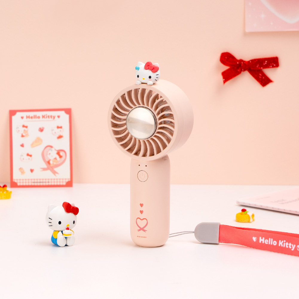 로이체 산리오 캐릭터즈 냉각패드 쿨링 BLDC 미니 핸디팬 휴대용 선풍기(Royche Sanrio Characters Cooling Pad BLDC Mini Handheld Fan) - 3