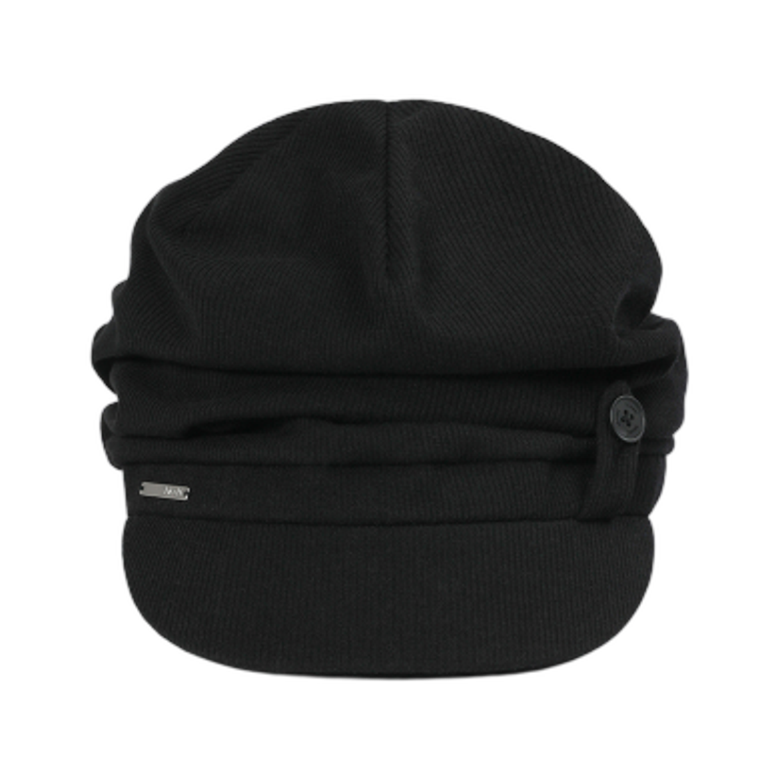 미세키서울 도쿄 셔링 터번 캡 블랙(Miseki Seoul Tokyo Shirring Turban Cap Black) - 1