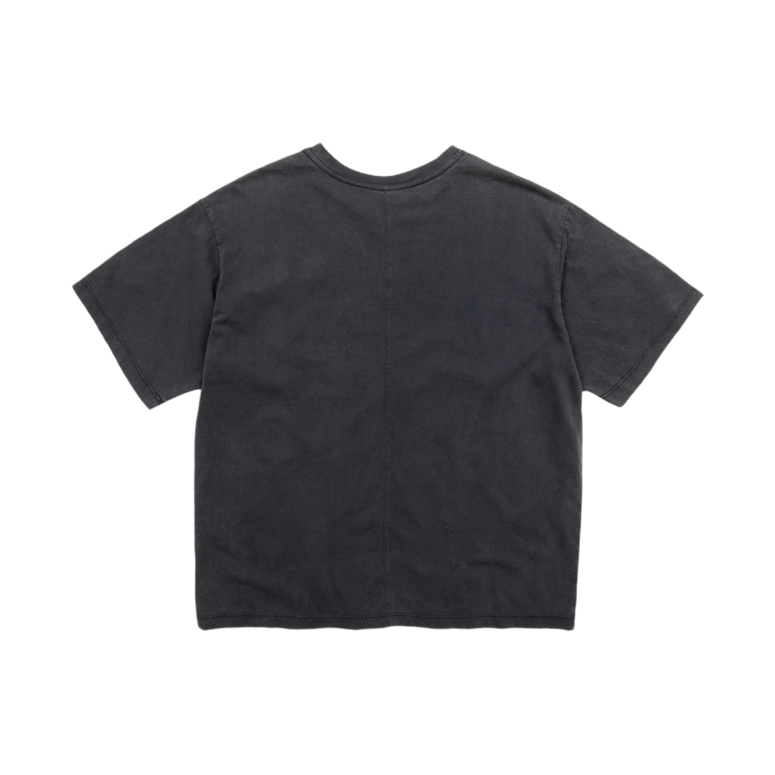 리오므 커브드 인시전 워시드 반팔티 그레이(Riomeu Curved Incision Washed Short Sleeve T-shirt Gray) - 2