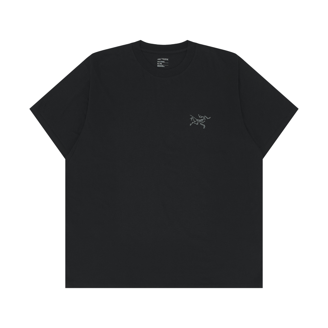 아크테릭스 크래그 SL 코튼 SS 티셔츠 블랙(Arc'teryx Kragg SL Cotton SS T-Shirt Black)