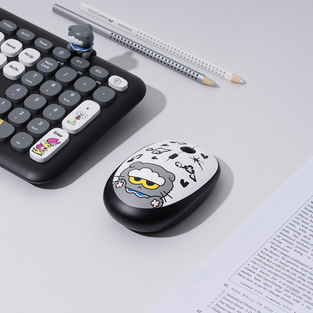 로이체 조앤프렌즈 멀티페어링 저소음 블루투스 무선 마우스(Royche Zo & Friends Multi-Pairing Silent Bluetooth Wireless Mouse) - 2