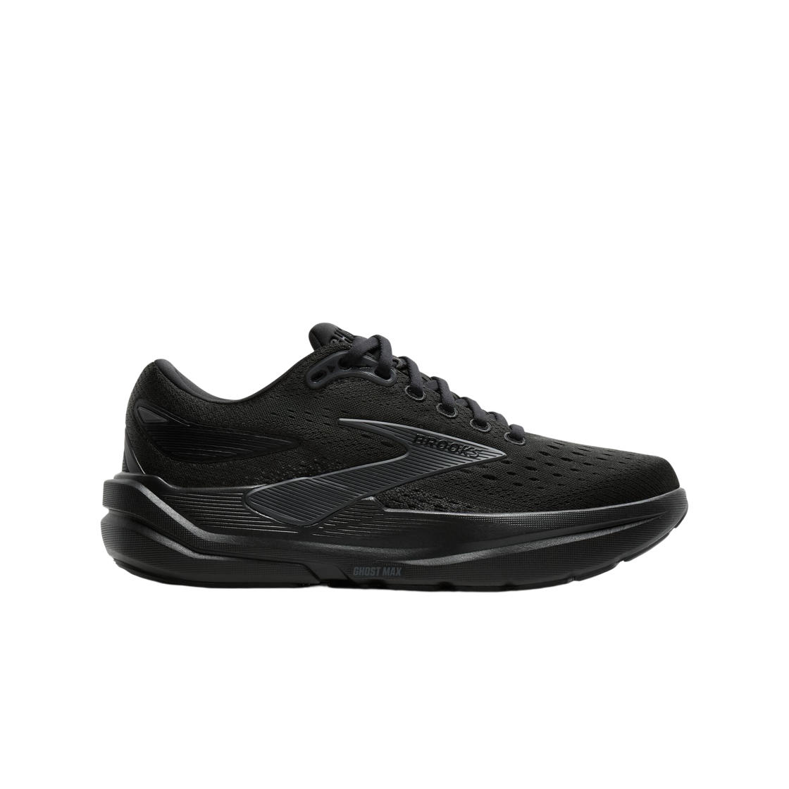 브룩스 러닝 고스트 맥스 3 블랙 에보니 - 2E 와이드(Brooks Running Ghost Max 3 Black Ebony - 2E Wide)