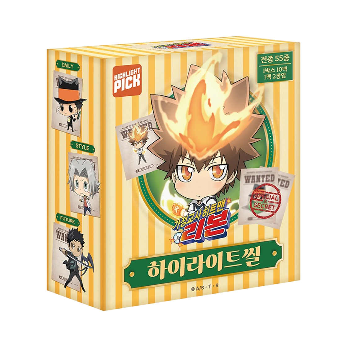 [예약배송] 하이라이트픽 한국 최초 가정교사 히트맨 리본 공식 굿즈 하이라이트 씰([예약배송] HIGHLIGHT PICK Korea’s First Official Katekyo Hitman Reborn Highlight Seal Stickers) - 2