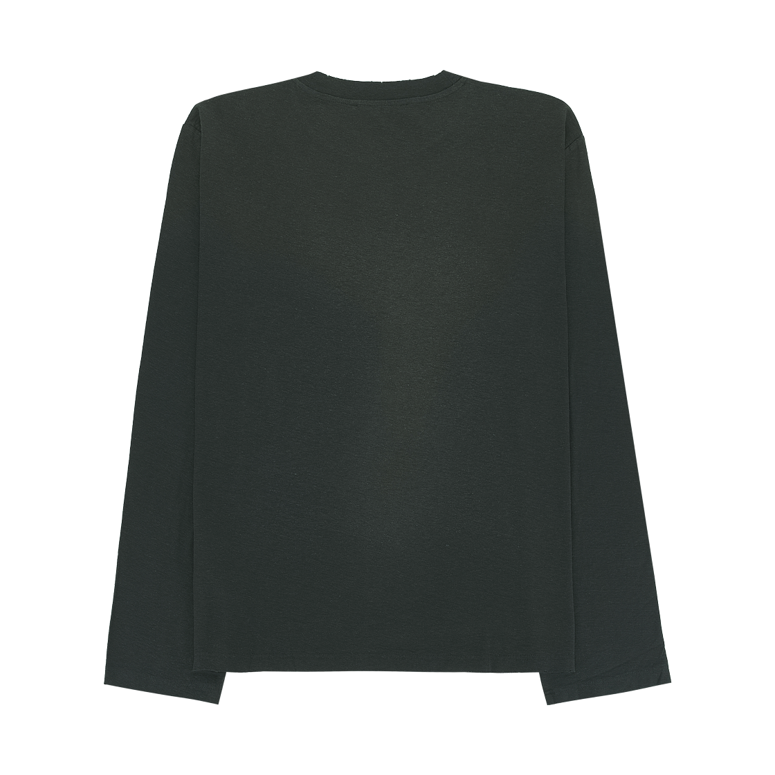 아크네 스튜디오 로고 롱슬리브 티셔츠 페이디드 블랙(Acne Studios Logo Long Sleeve T-Shirt Faded Black) - 2