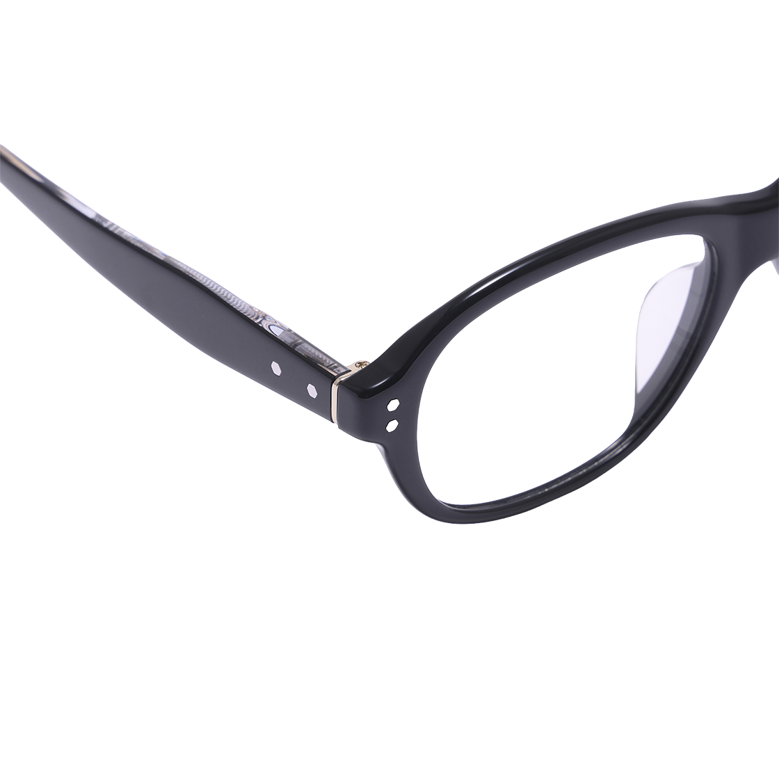 알로아이웨어 [FRAME BLACK] FBG7602 0920G 아세테이트 블랙 안경테(ALO EYEWEAR [FRAME BLACK] FBG7602 0920G acetate black eyeglass frame) - 4