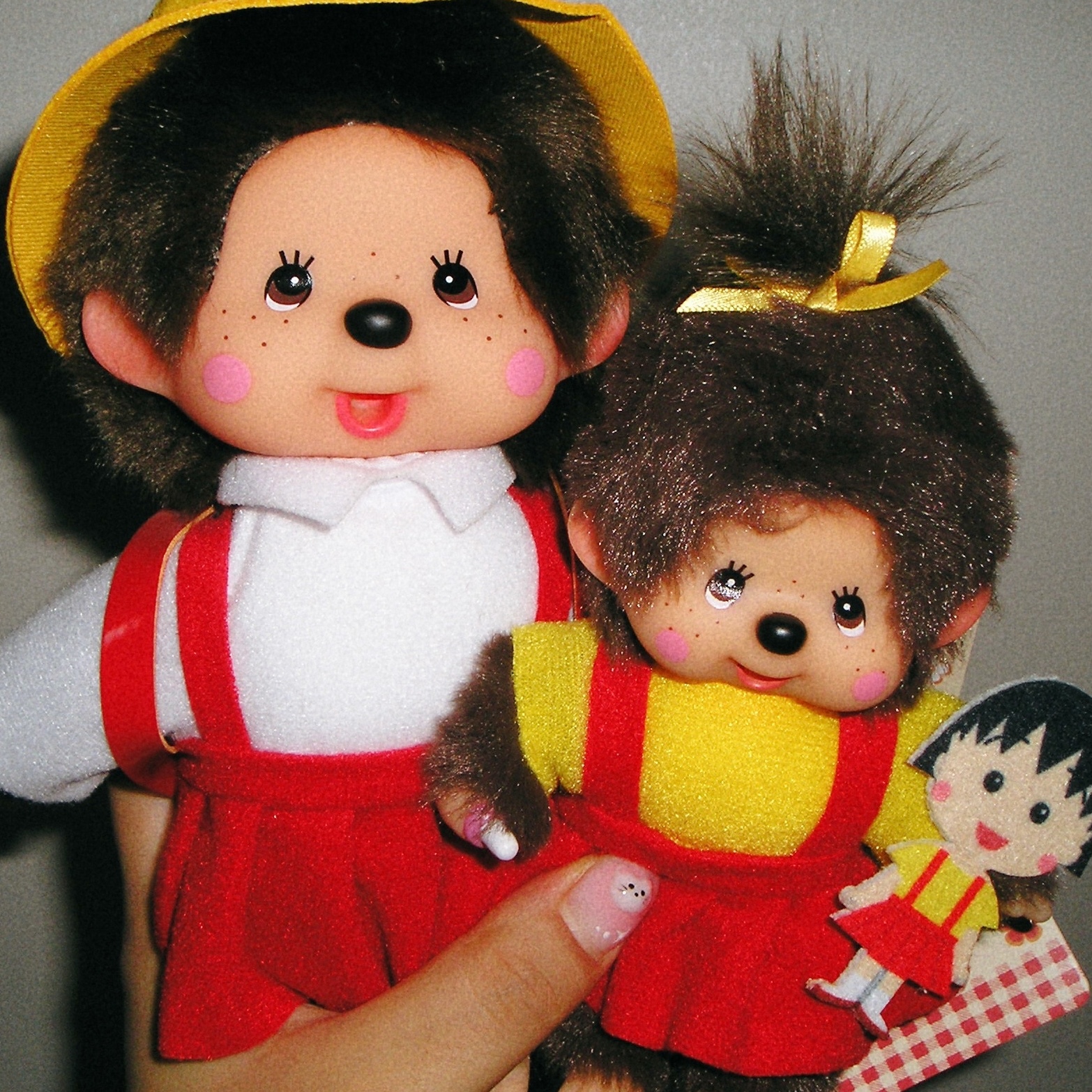 Monchhichi x Chibimaruko-chan S 착용 스타일 - 2