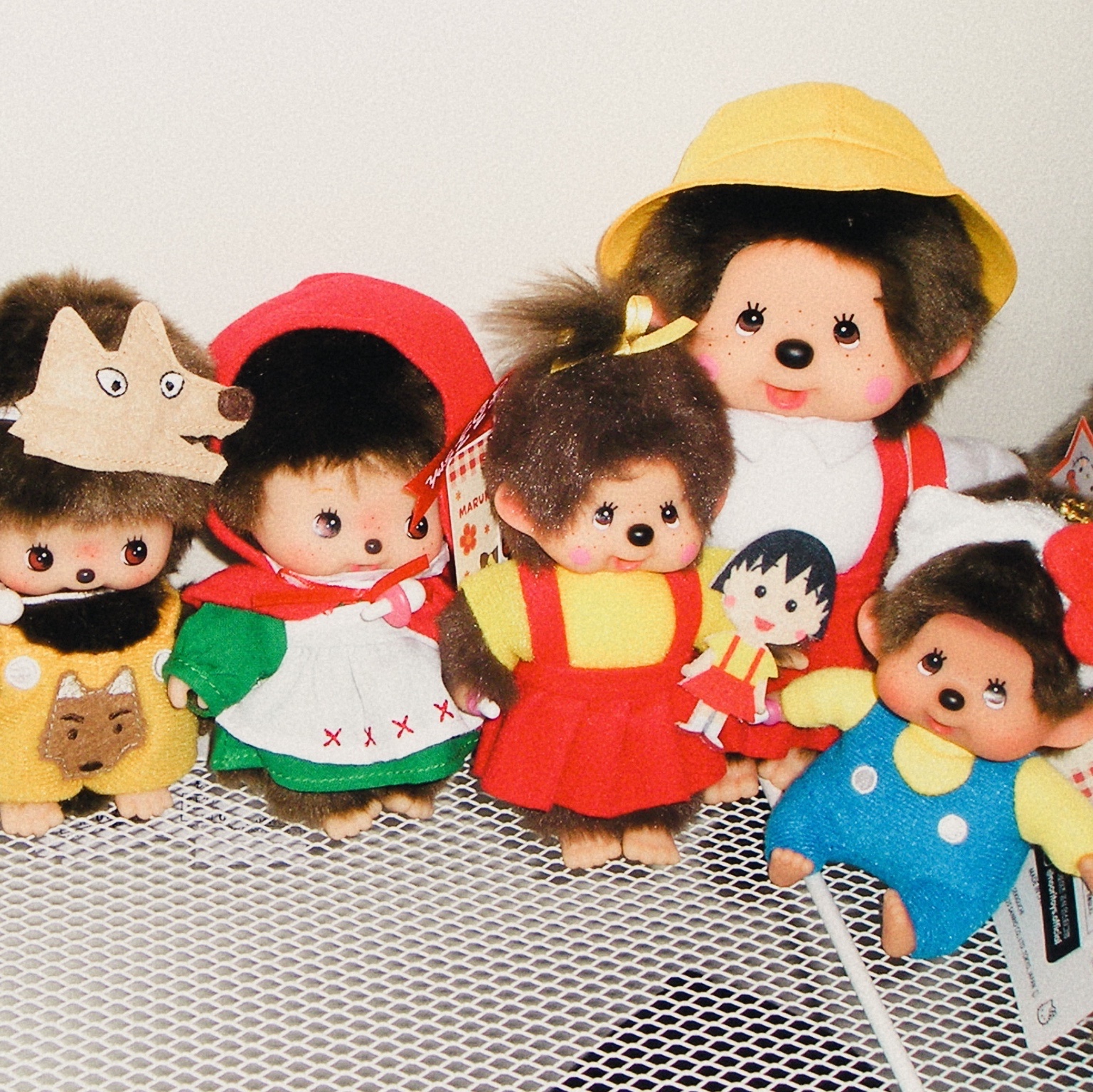Monchhichi x Chibimaruko-chan S 착용 스타일 - 1