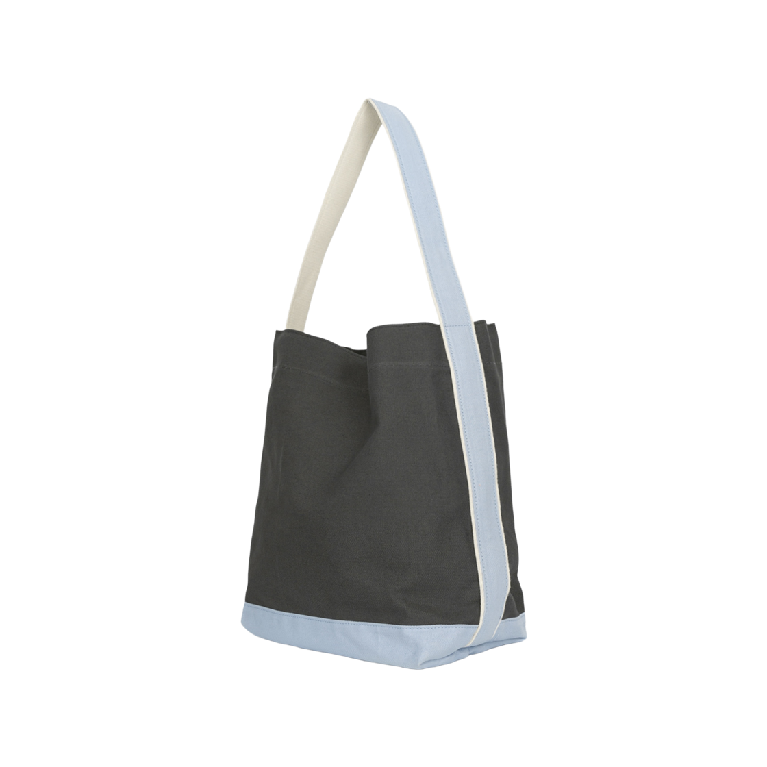 마지언타이틀 캔버스 램블백 그레이 스카이블루(MAZIUNTITLED Canvas Ramble Bag Grey SkyBlue) - 1