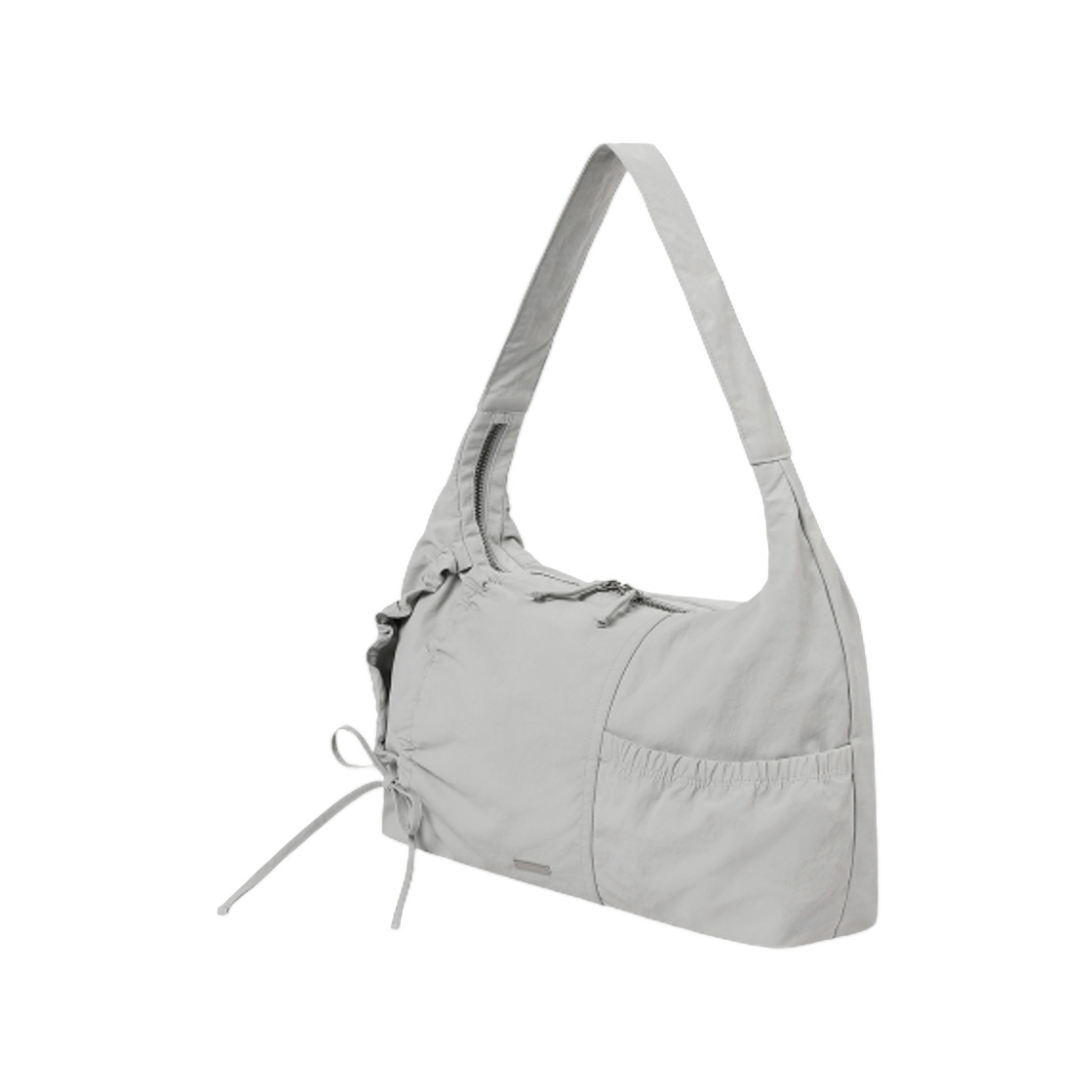 미세키서울 스트링 셔링 백 그레이(Miseki Seoul String Shirring Bag Grey) - 2