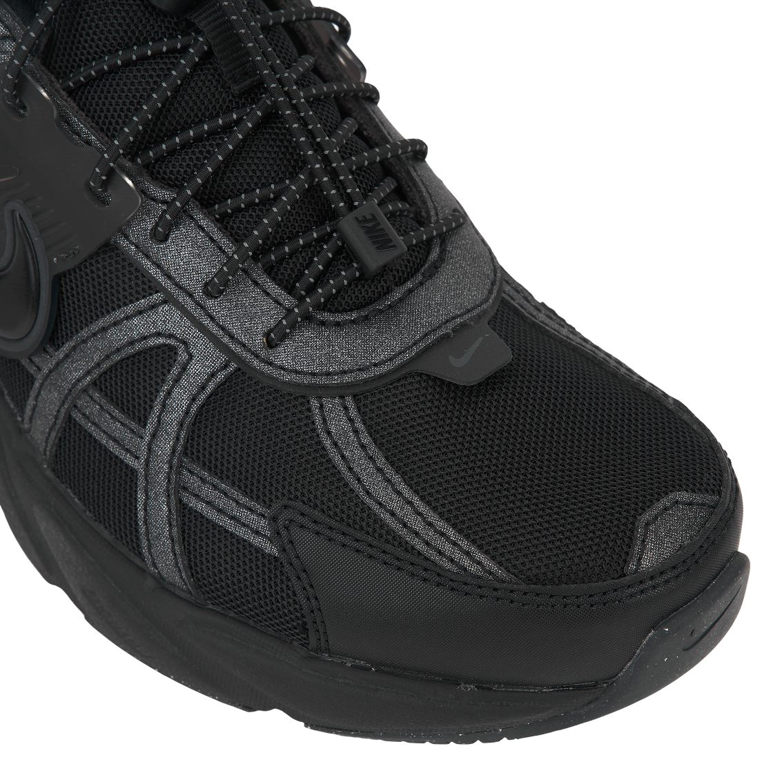 (W) 나이키 V2K 블랙 메탈릭 실버((W) Nike V2K Run Black Metallic Silver) - 7