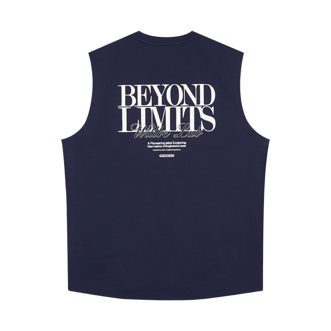 윌비랩 벤틸레이션 냉감 슬리브리스 네이비(WILLBE LAB Ventilation Cold Sleeveless Navy)
