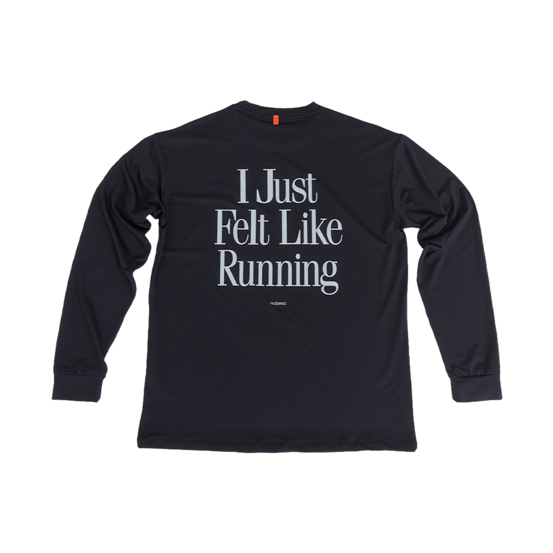 누비즈 펠트 라이크 러닝 롱슬리브 블랙(nubeez Felt Like Running Long Sleeves Black)