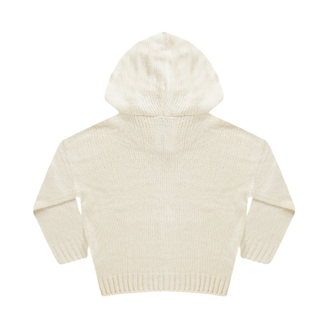 (W) 애즈온 포포 후드 니트 아이보리((W) Ason Popo Hood Knit Ivory) - 2