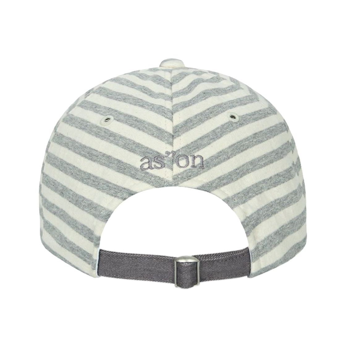 애즈온 듀오 스트라이프 볼캡 그레이(Ason Duo Stripe Ball Cap Gray) - 3