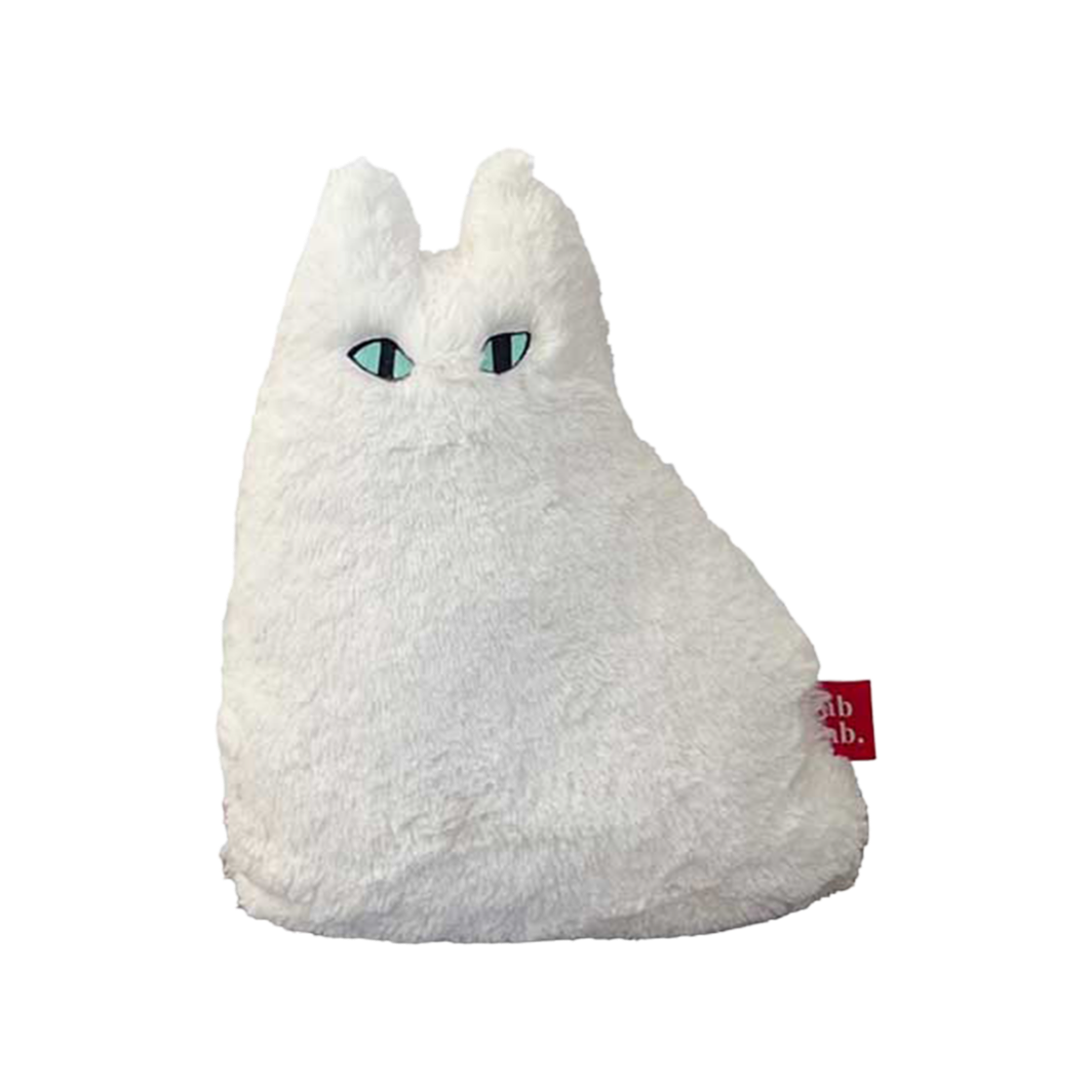에이비페브 살찐 고양이 쿠션 빅(ABFAB Fat cat cushion White BIG)
