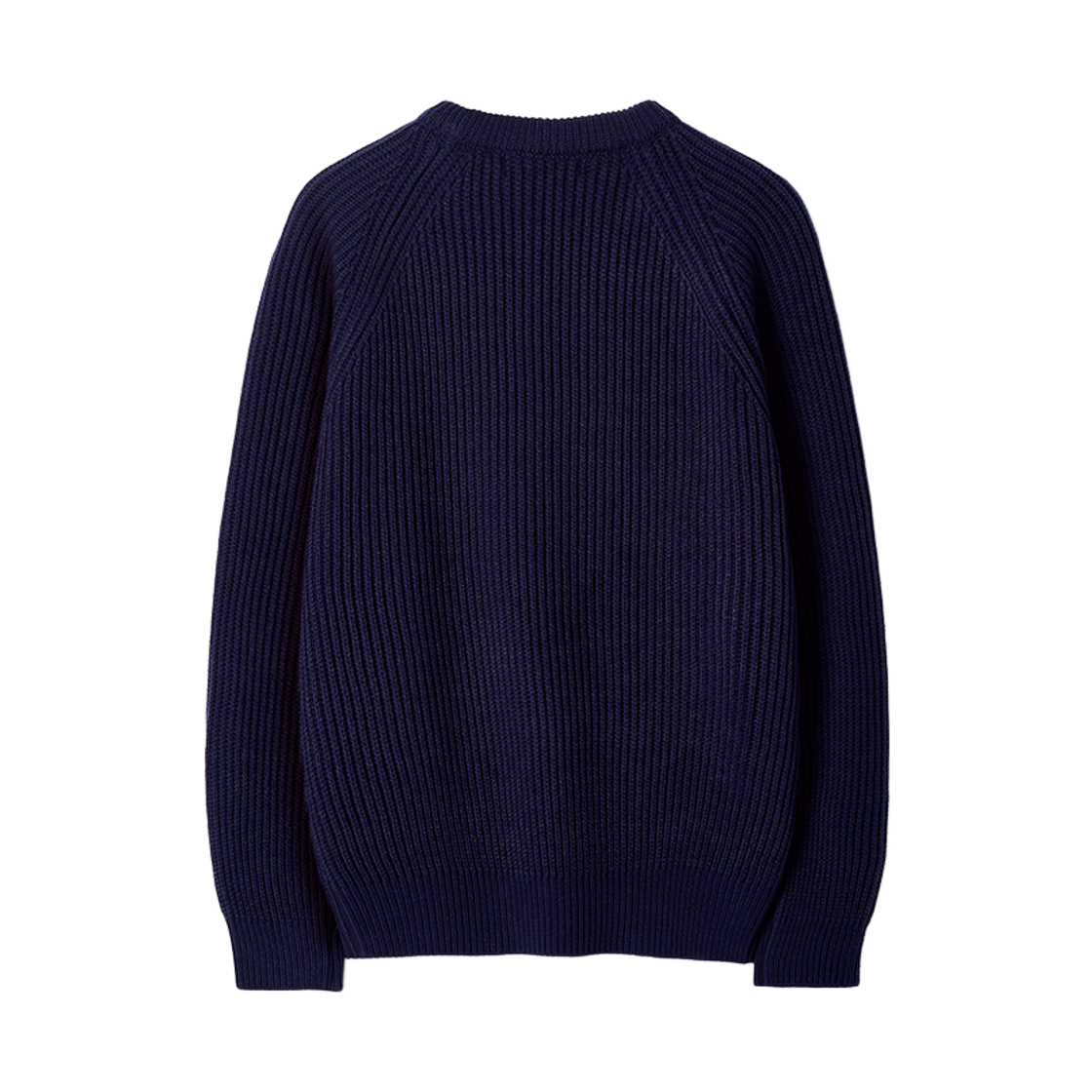 플로즈룸 에센셜 크롭 레글런 니트 네이비(Flawsroom Essential Crop Reglan Knit Navy) - 2