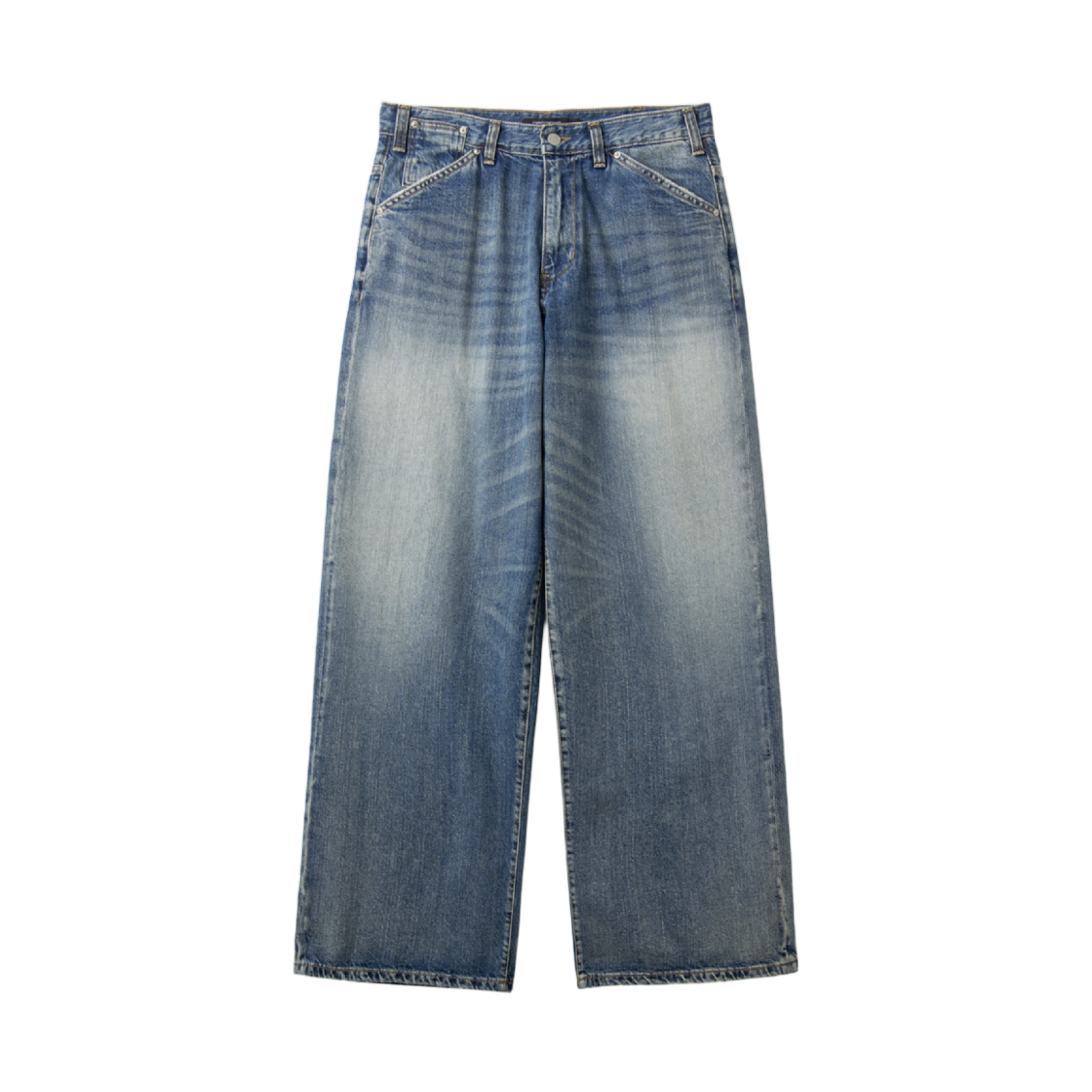 - Hatchingroom Wide Jeans Blue