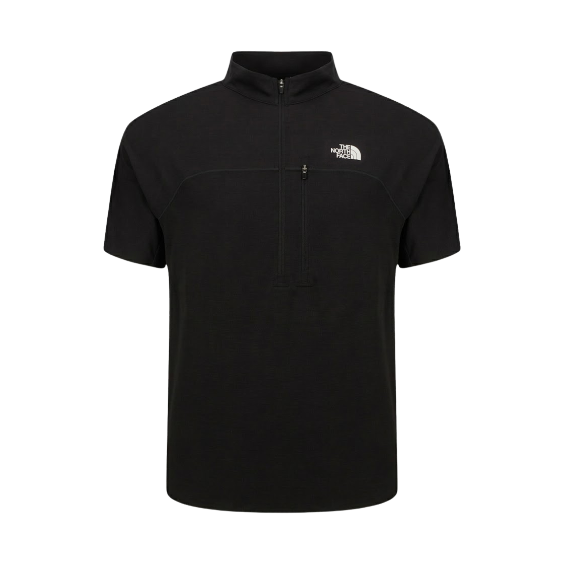 NT7KS01A The North Face Eiger S/S Zip T-Shirt Black - 26SS