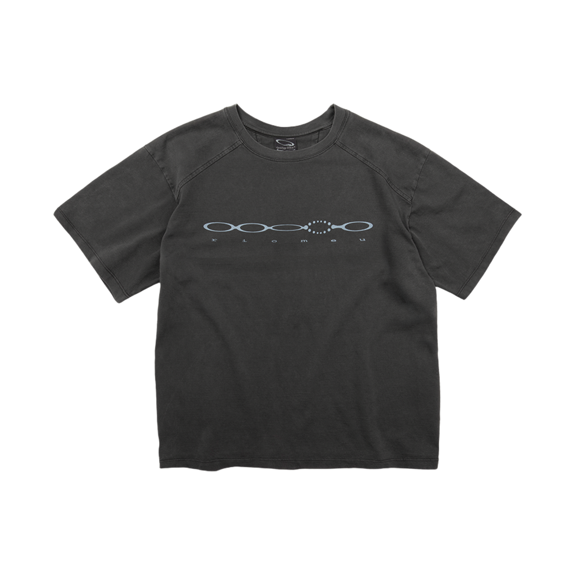 리오므 더블 절개 워시드 반팔티 그레이(Riomeu Double Cut Washed Short Sleeve T-shirt Gray)