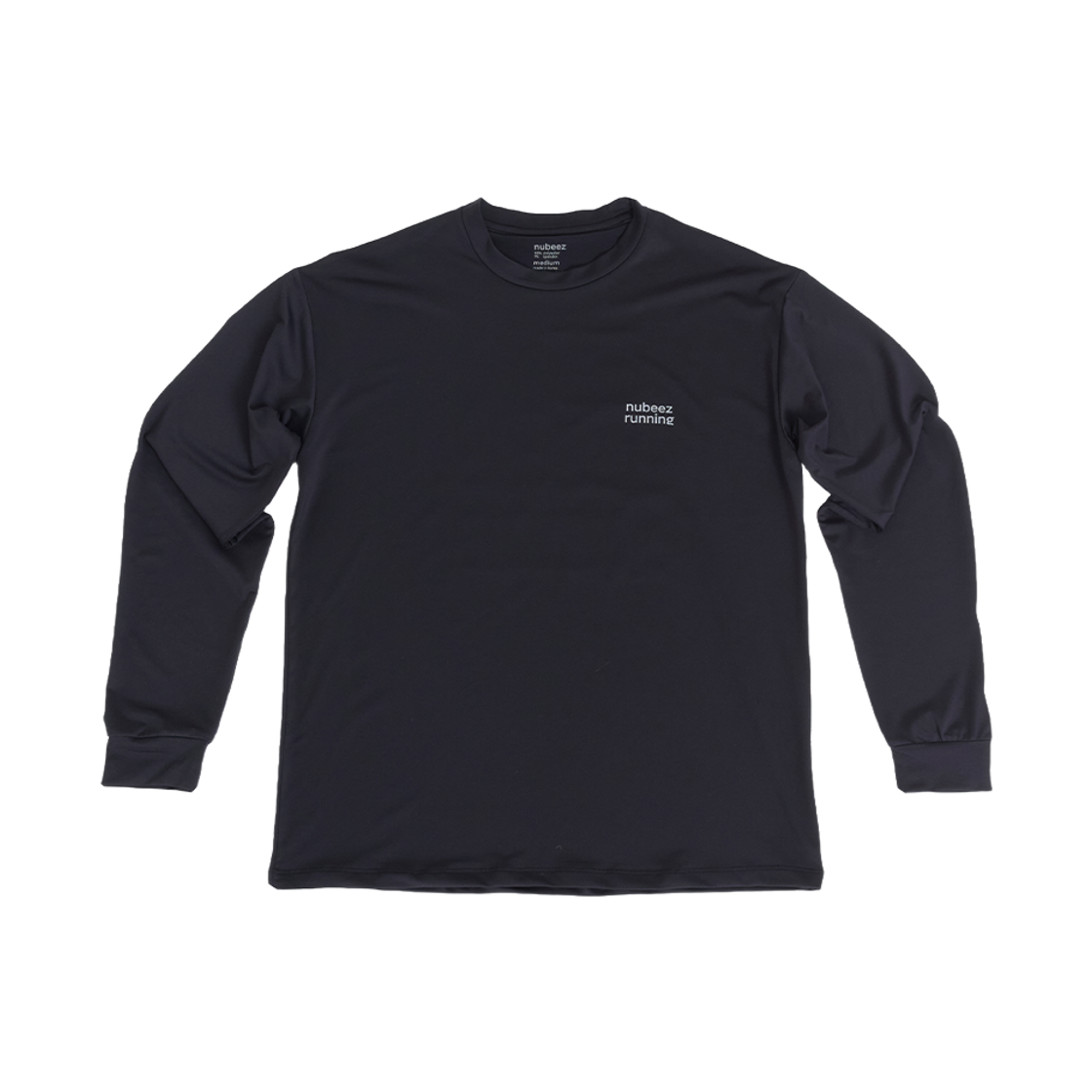 누비즈 펠트 라이크 러닝 롱슬리브 블랙(nubeez Felt Like Running Long Sleeves Black) - 2