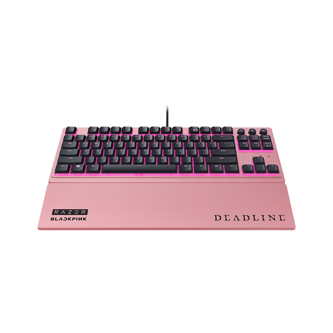 레이저 오나타 V3 TKL 블랙핑크 에디션 게이밍 키보드 영문 텐키리스(Razer Ornata V3 TKL Blackpink Edition) - 3
