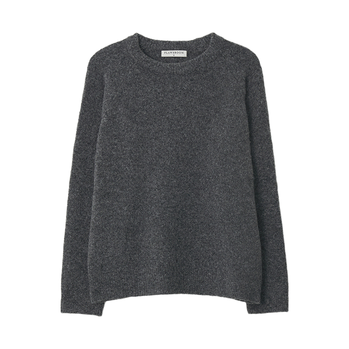FL2534 Flawsroom Soft Hairly Knit Charcoal