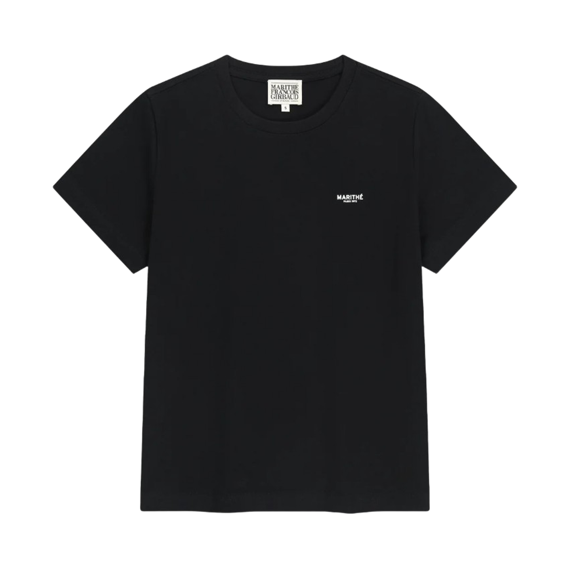 - Marithe Francois Girbaud Small Regular Logo T-Shirt Black