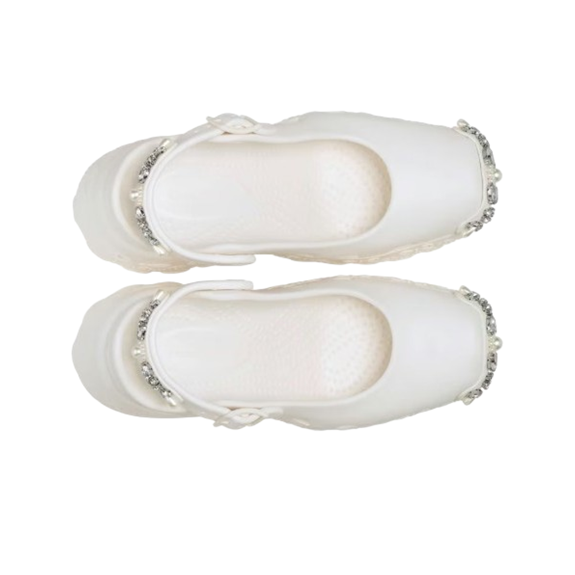 (W) 크록스 x 시몬 로샤 발레리나 플랫폼 클로그 오이스터((W) Crocs x Simone Rocha Ballerina Platform Clog Oyster) - 2