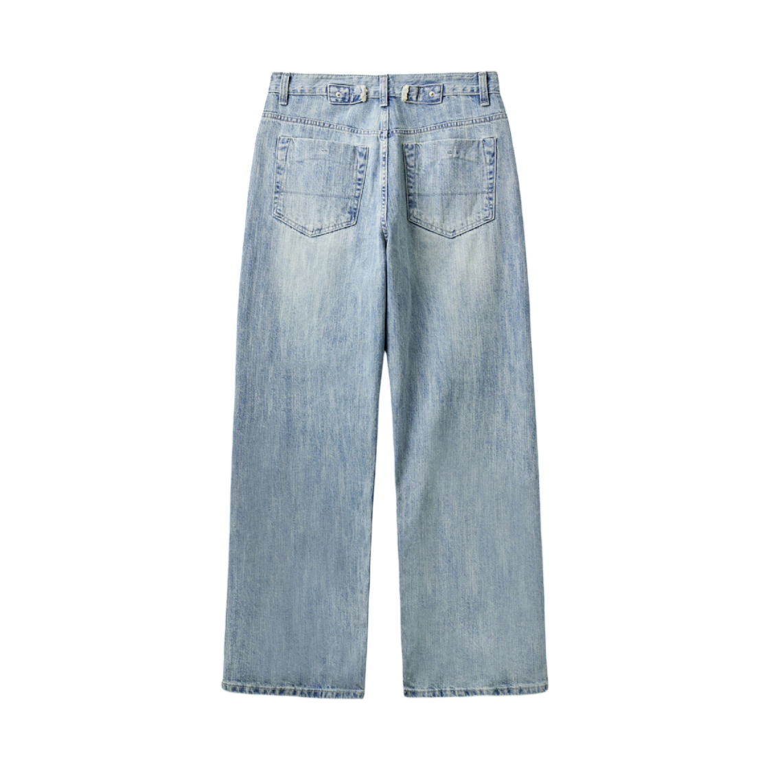 해칭룸 레귤러 셀비지 진 슬럽 라이트 블루(Hatchingroom Regular Selvedge Jeans Slub Light Blue) - 2