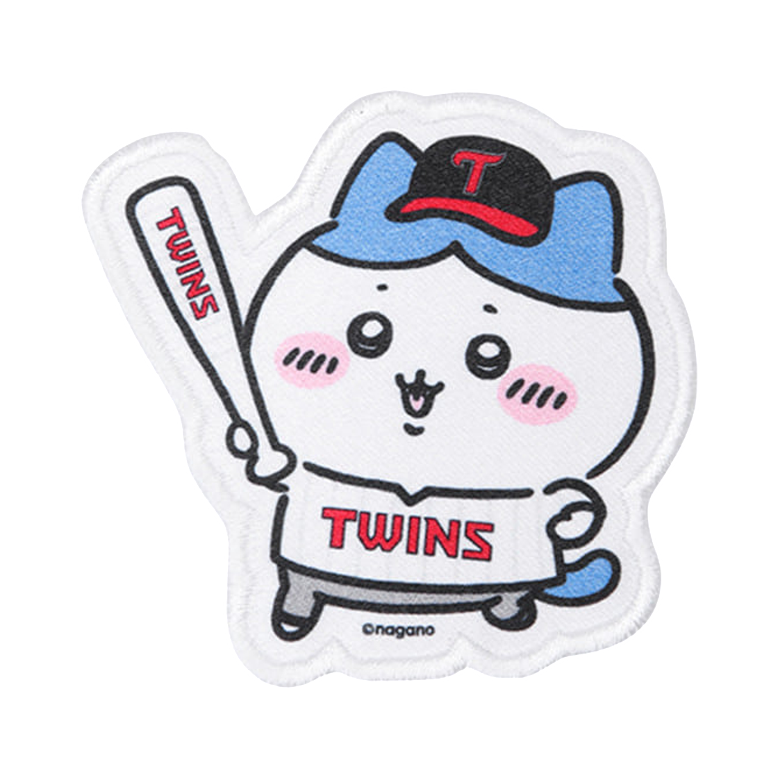 LG 트윈스 x 치이카와 응원배트 열접착패치 하치와레(LG Twins x Chiikawa Cheering Bat Heat Seal Patch Hachiware)