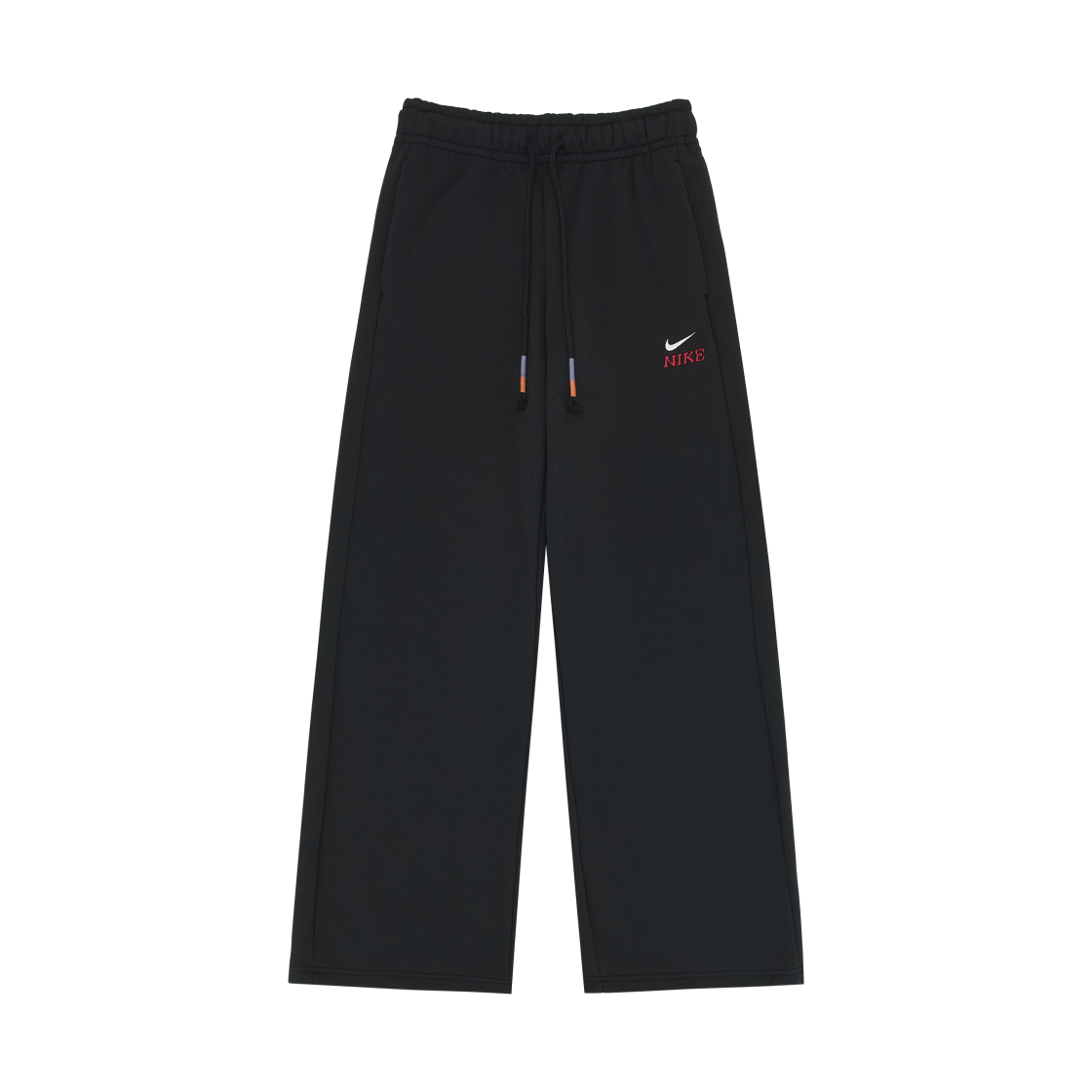 IQ3829-010 (W) Nike NSW LNY Fleece Wide Leg Pants Black (IQ3829-010)