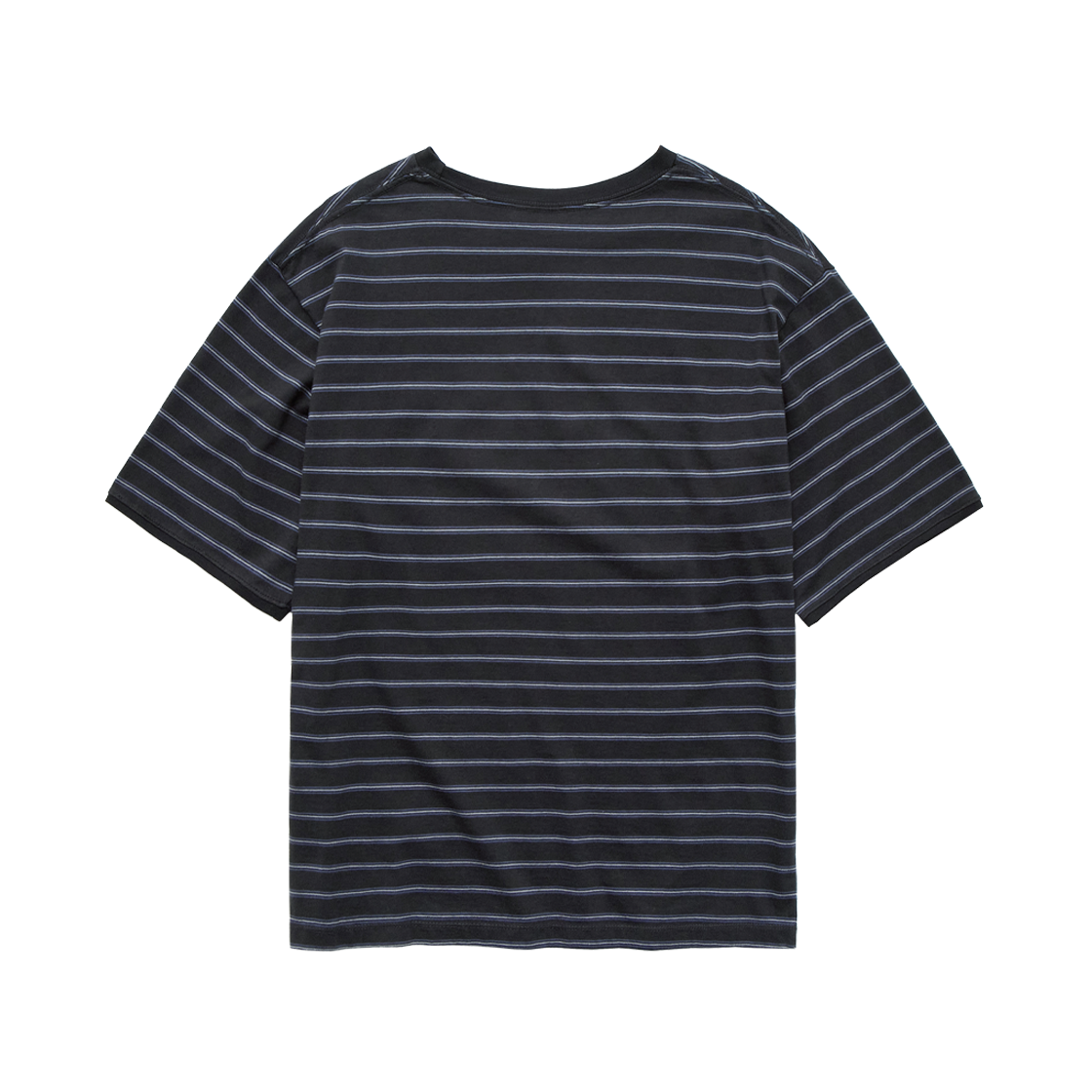 폴리테루 루즈드 스트라이프 티셔츠 잉크 차콜(Polyteru Loosed Striped T-Shirt Ink Charcoal) - 2