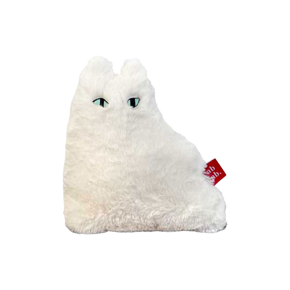 에이비페브 살찐 고양이 쿠션 스몰(ABFAB Fat cat cushion White small)