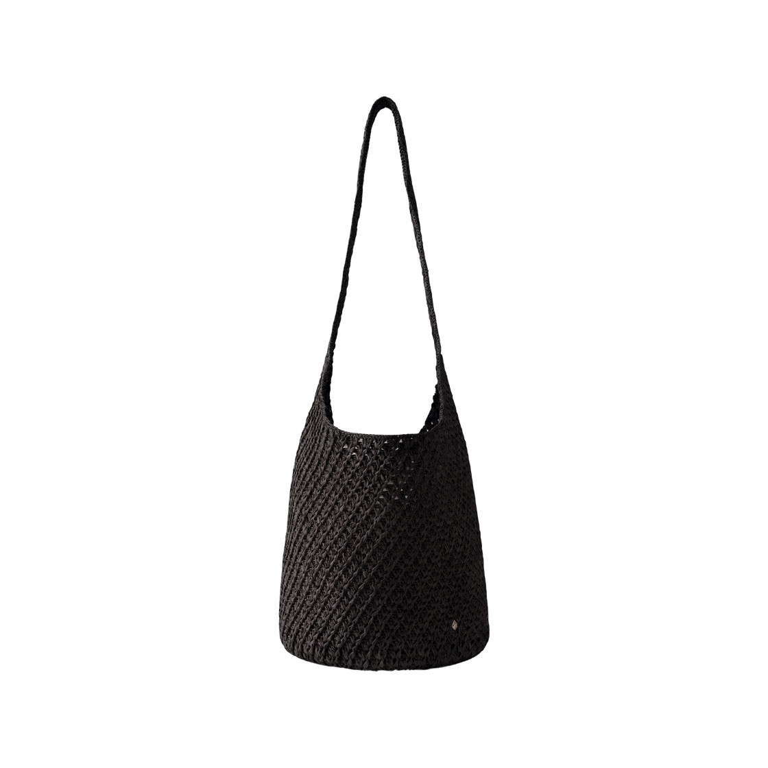 헬렌 카민스키 라니 라피아 크로쉐 색 차콜(Helen Kaminski Lani Raffia Crochet Sac Charcoal)