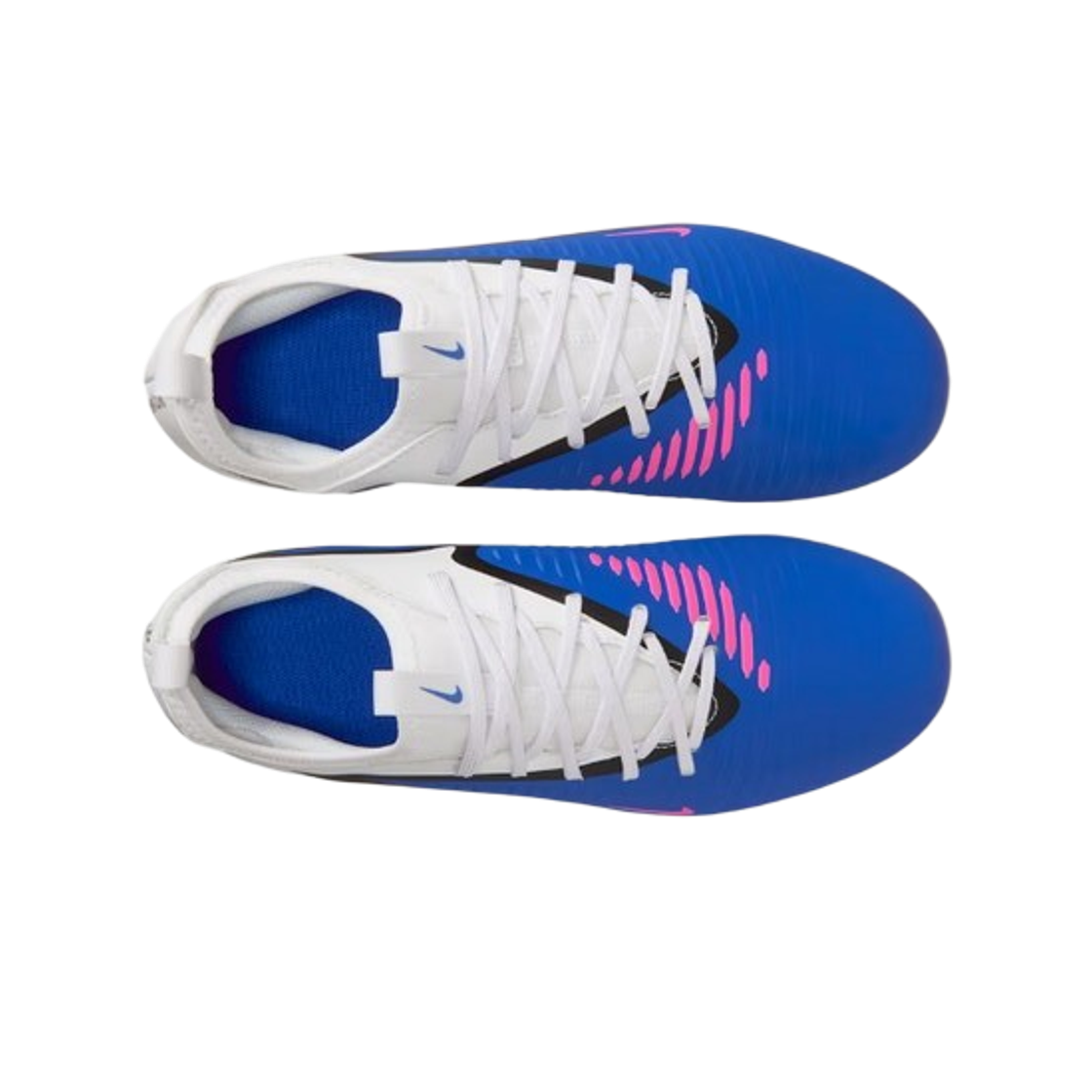 (JR) 나이키 팬텀 6 로우 아카데미 HG 레이서 블루 화이트((JR) Nike Phantom 6 Low Academy HG Racer Blue White) - 2