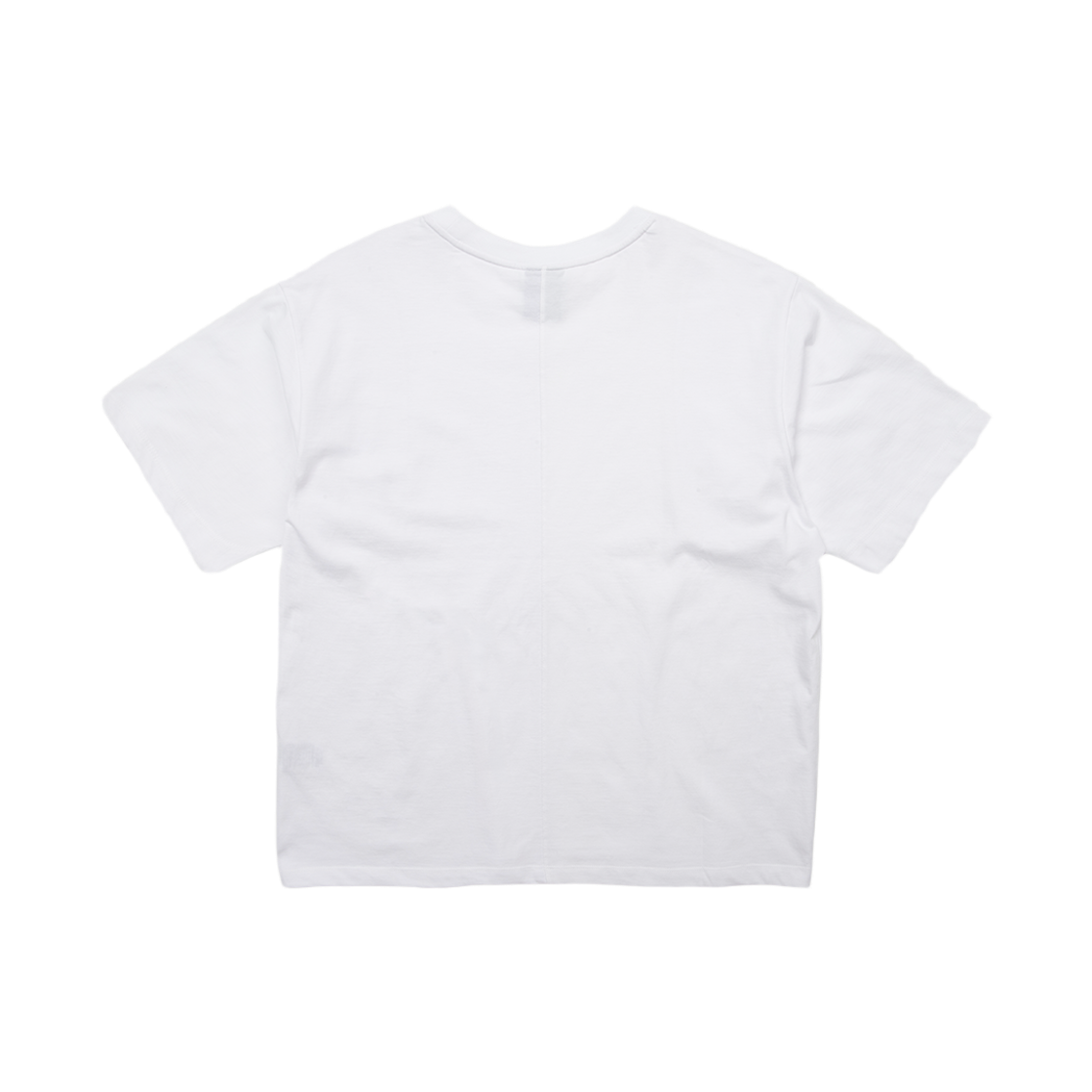 리오므 커브드 인시전 워시드 반팔티 화이트(Riomeu Curved Incision Washed Short Sleeve T-shirt White) - 2