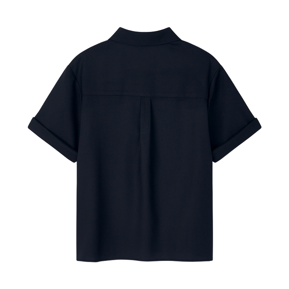 플로즈룸 하프 롤업 셔츠 블랙(Flawsroom Half Rollup Shirts Black) - 2