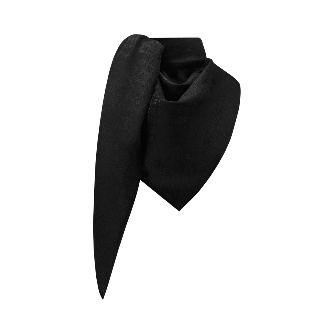 (W) 루이비통 에버모어 숄 블랙((W) Louis Vuitton Evermore Shawl Black) - 2