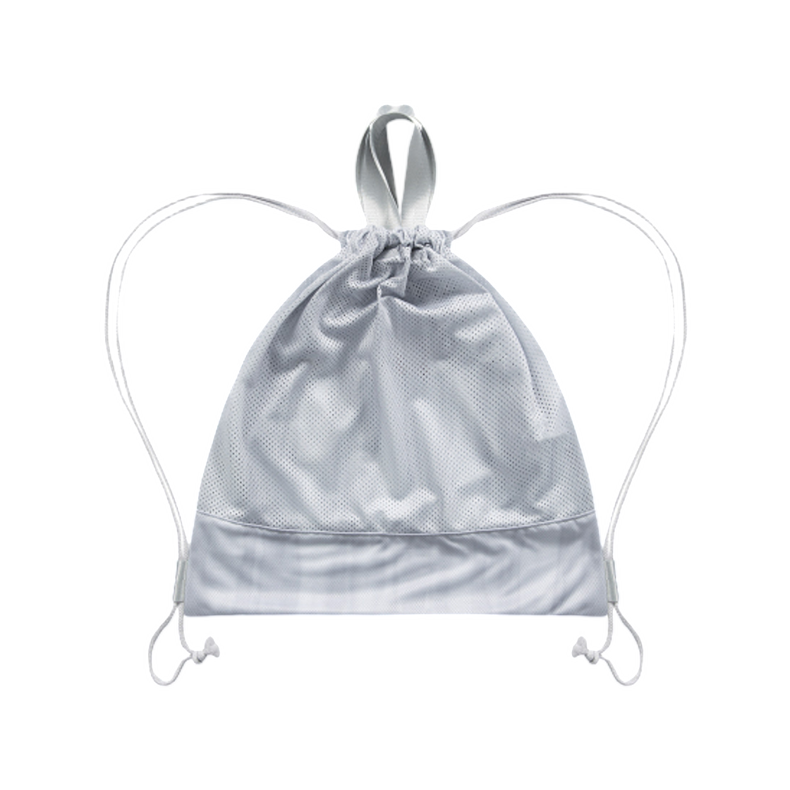 애즈온 드로우 스트링 백 라이트 그레이(Ason Draw String Bag Light Gray) - 2