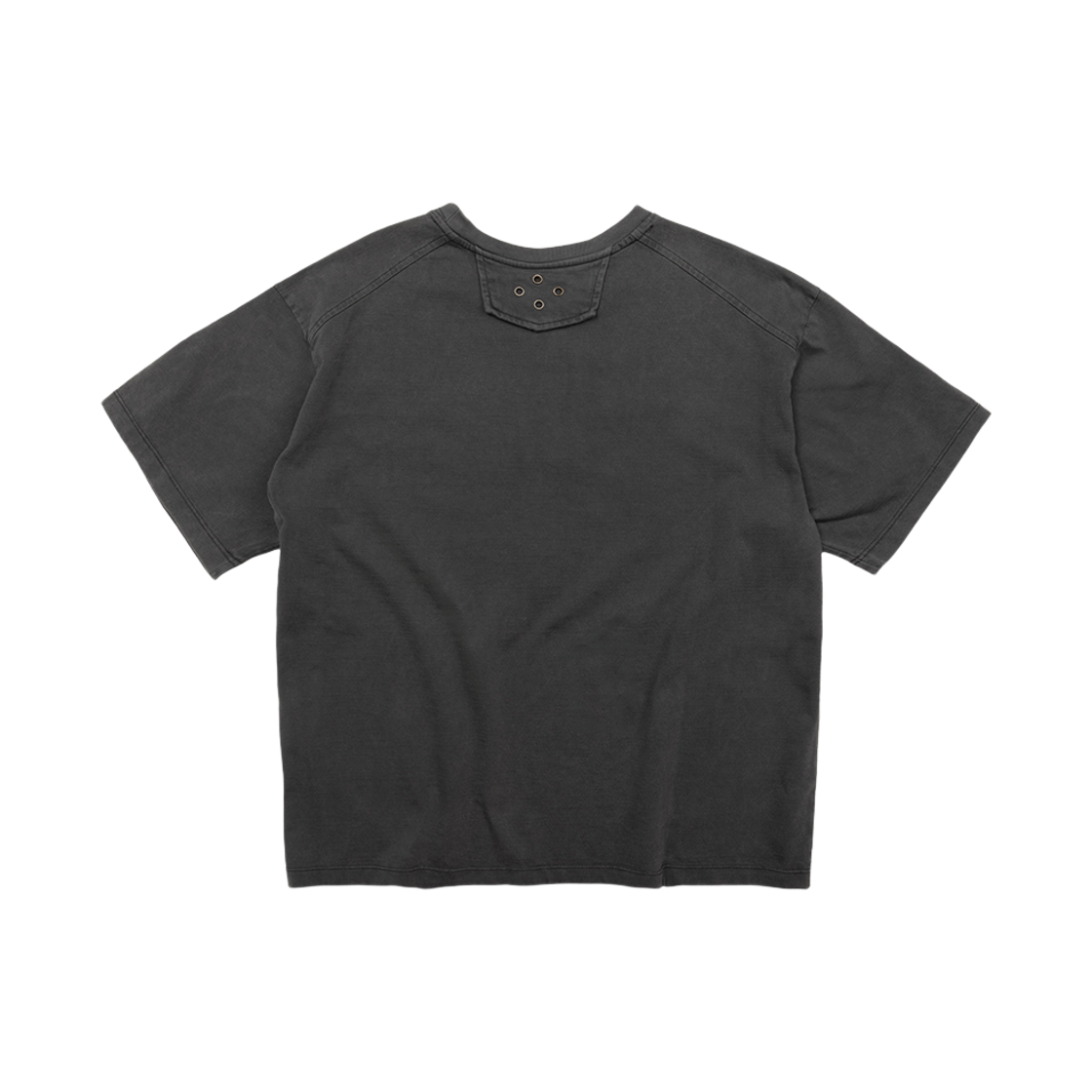 리오므 더블 절개 워시드 반팔티 그레이(Riomeu Double Cut Washed Short Sleeve T-shirt Gray) - 2