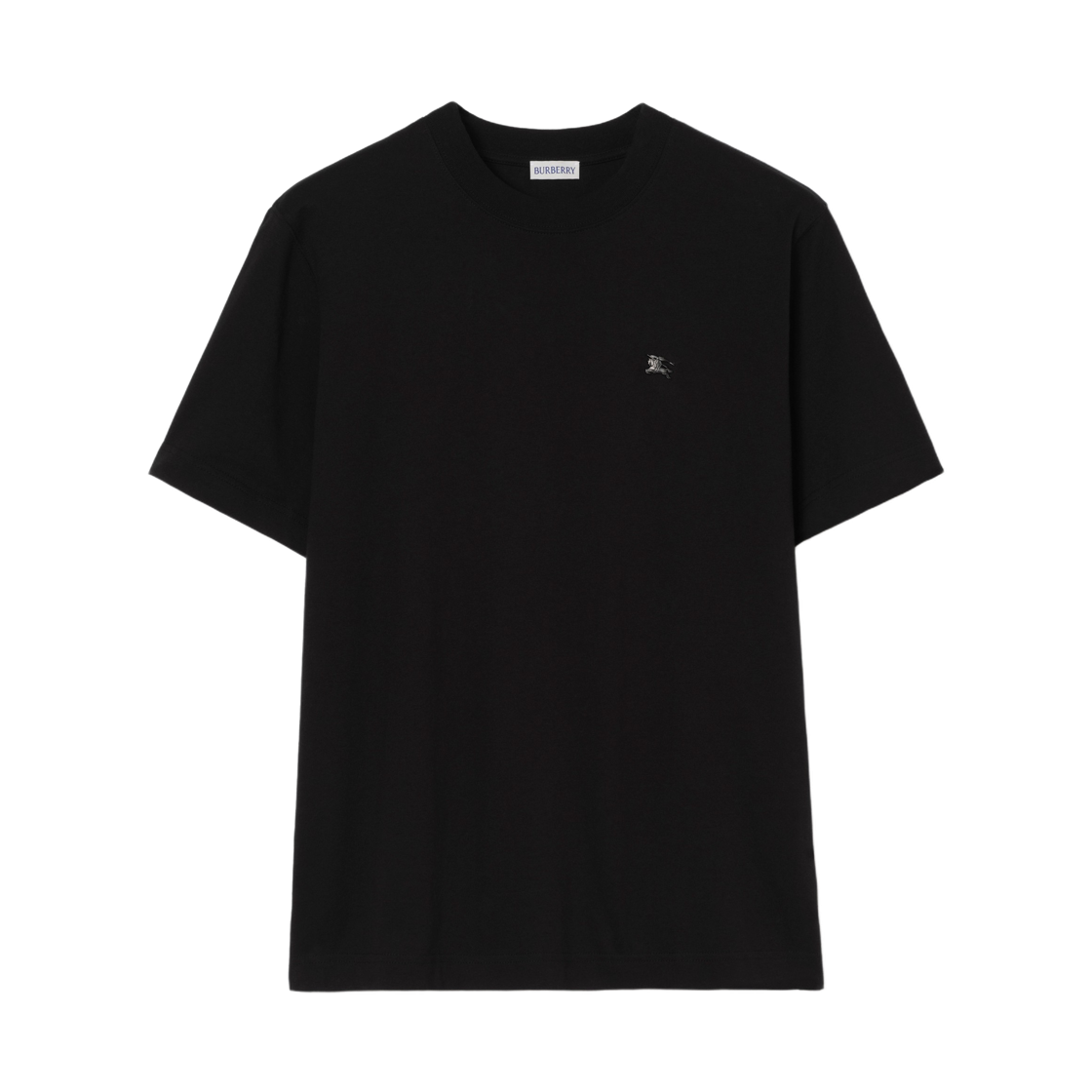8126557 Burberry Metal Knight Cotton T-Shirt Black