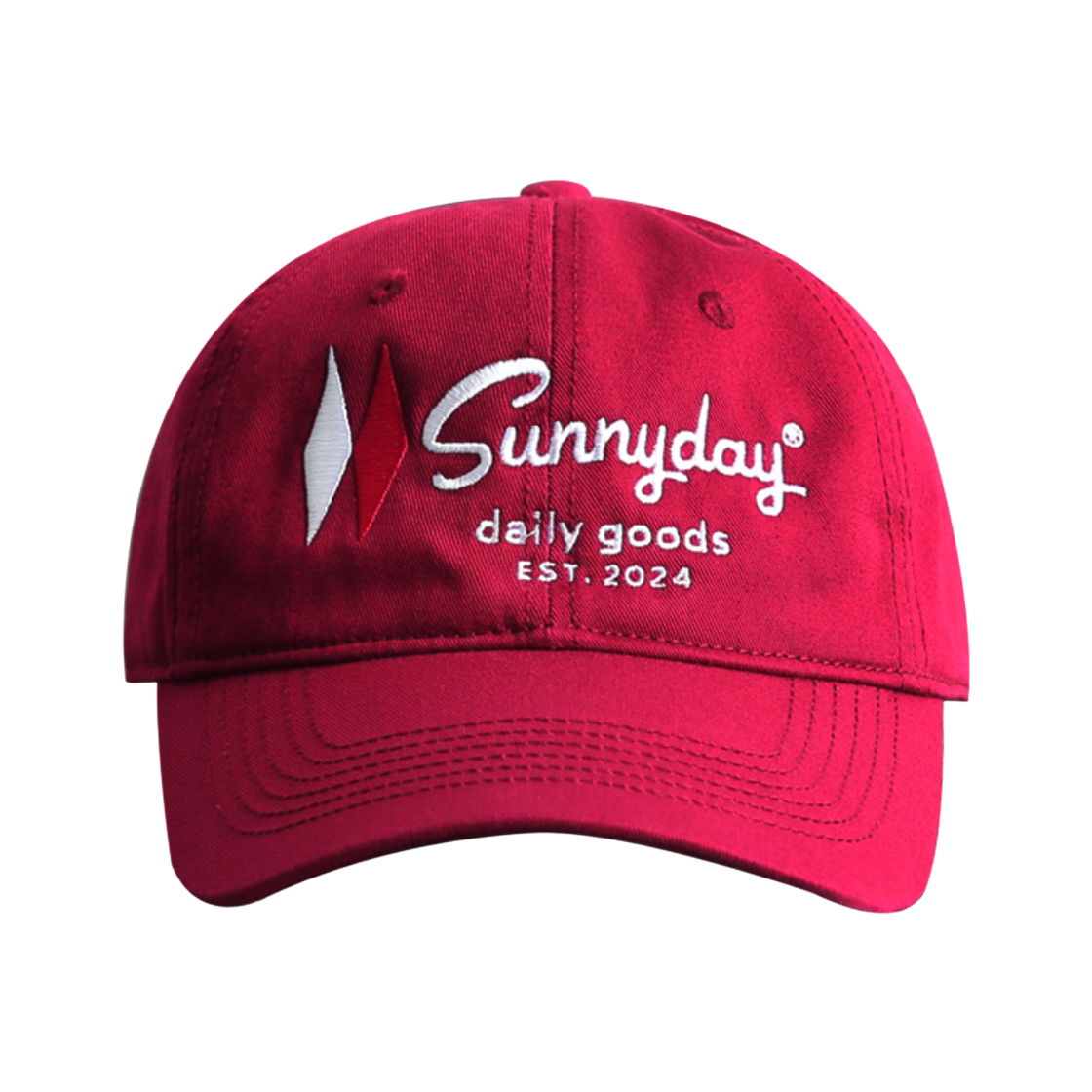 노이아고 써니 데이 코튼 볼캡 와인(Noiago Sunny Day Cotton Ball Cap Wine)
