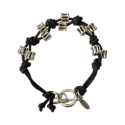 Hono Report Cow Suede Bracelet Black