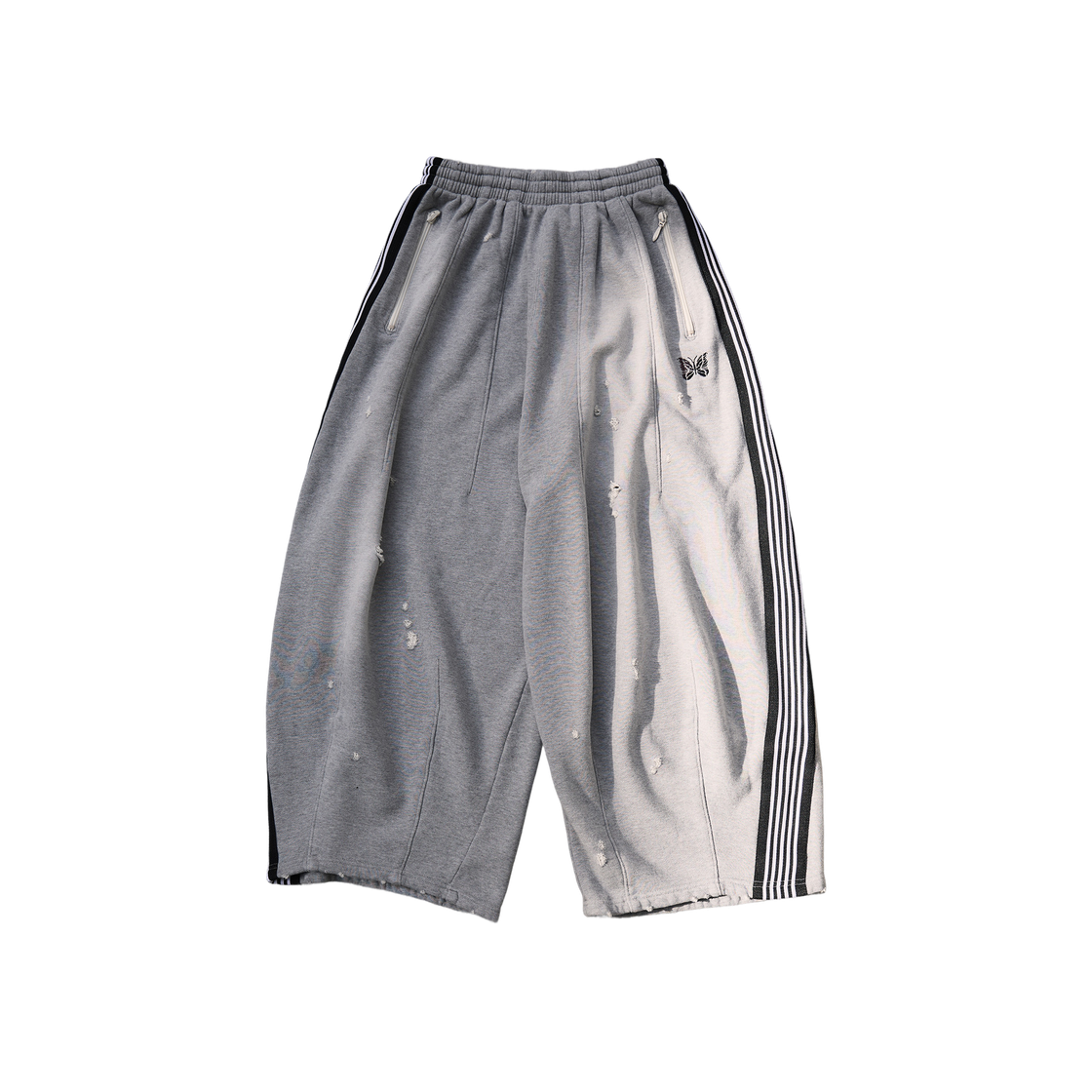 SX1506 Needles H.D. Track Pants Grey - Ecru Exclusive