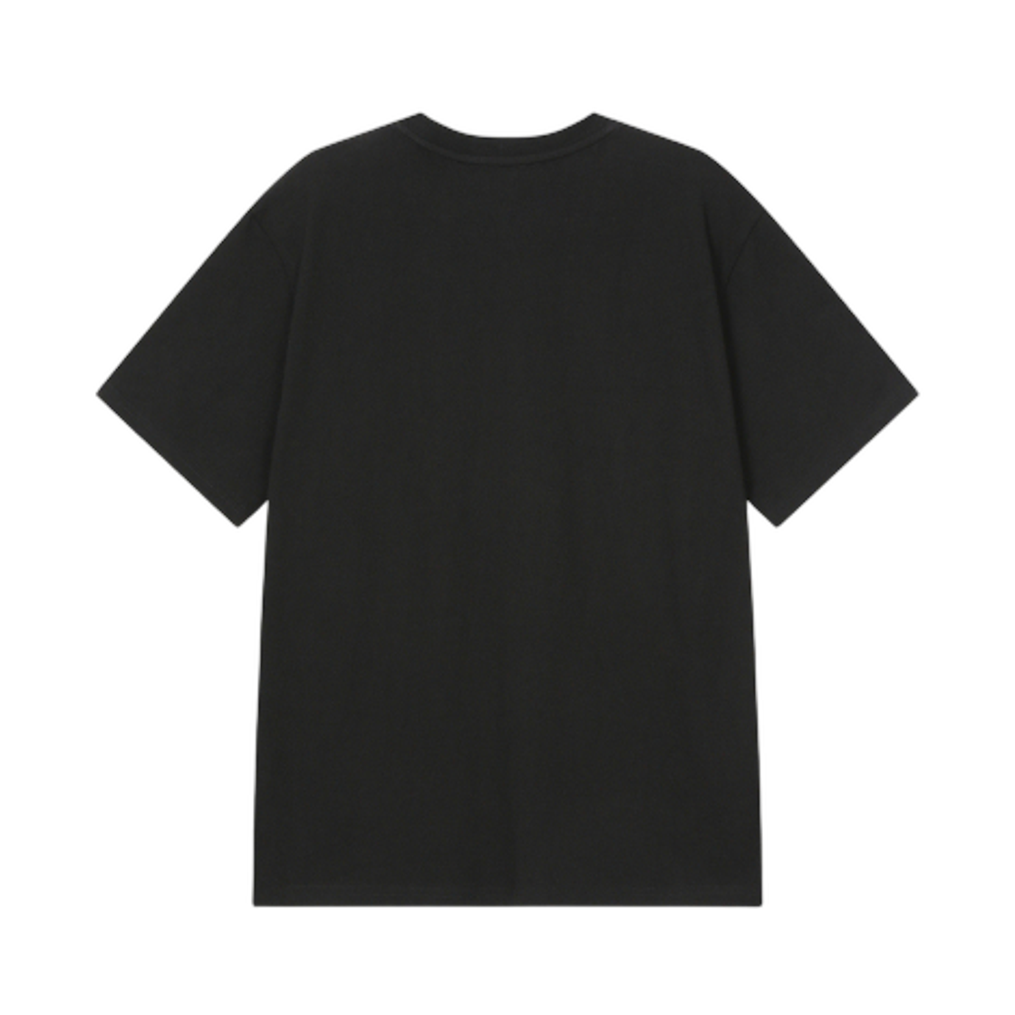 (W) 미세키서울 블록 레터링 숏슬리브 블랙((W) Miseki Seoul Block Lettering Short Sleeve Black) - 2