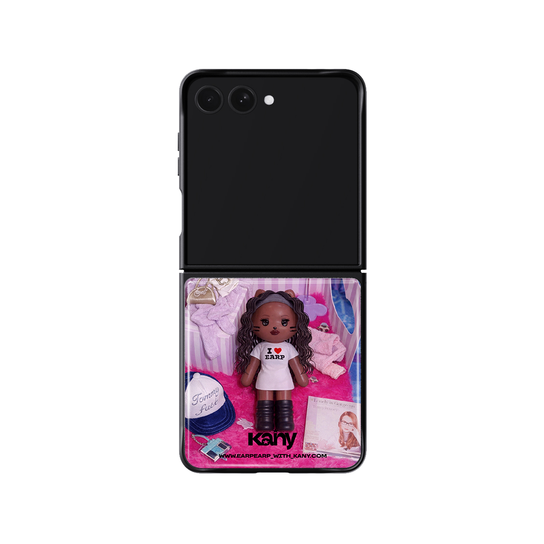 [사은품 증정] 어프어프 x 카니 Pink Doll Kany 에폭시 범퍼 케이스([사은품 증정] EARPEARP x KANY Pink Doll Kany Epoxy Bumper Case) - 2